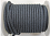 Шнур плетённый нейлоновый черный 3 мм
