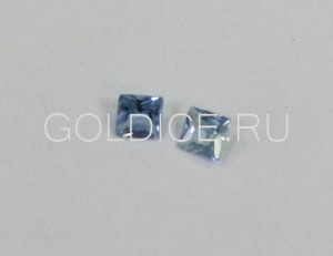 Квадрат 5*5 шпинель terbium#20 фианит