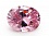 Овал 3*4 мм (розовый) фианит