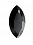 Маркиз 6*12 мм  (черный) фианит