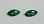 Маркиз 5*10 мм  (зелен)terbium#23 фианит